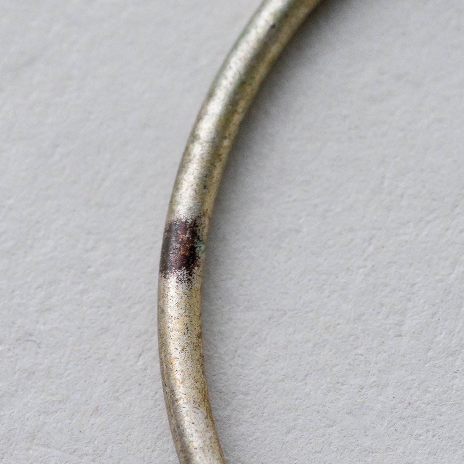 Einzelner Ohrring Creole Silber 0,8 g6