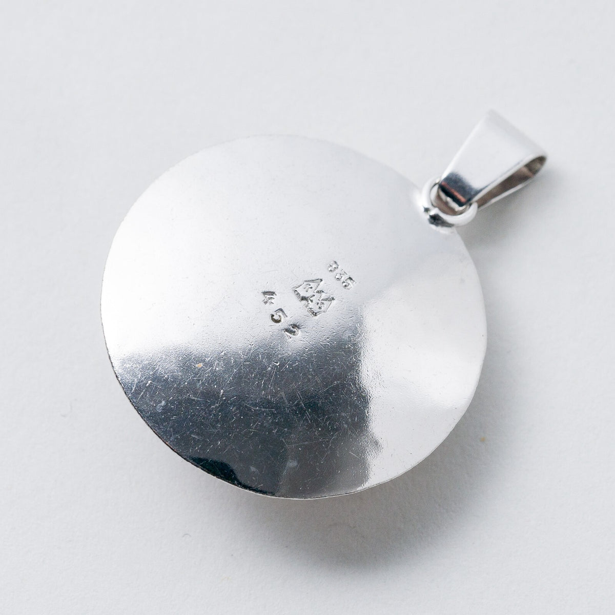 Anhänger Katja Lührs Schmuck (KLS) - Lübeck 835 Silber Rosa Stein 4,4 cm 10,39 g3