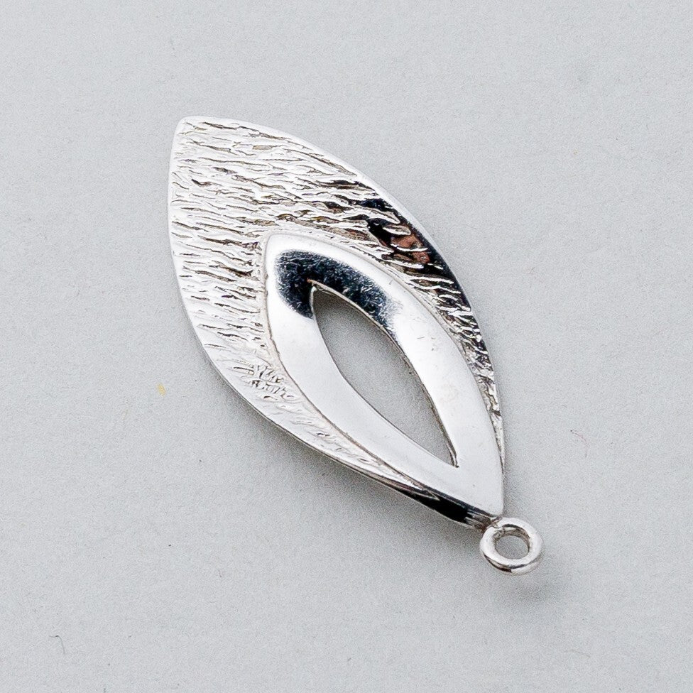 Silber Anhänger Kettenanhänger Abstrakt 1,2 g4