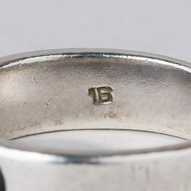 Silber Ring 925 Größe 54 (17,2 mm Ø) 4,89 g6
