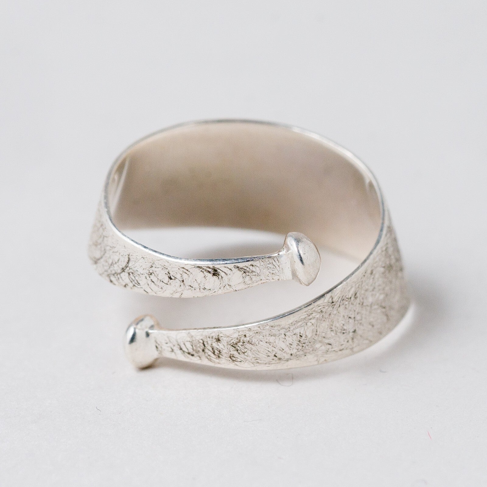 2 x Ring 925 Silber Größe flexibel 9,79 g10