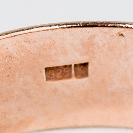 Ring 3,52 g 925er Silber Größe 61 (19,4 mm Ø)2