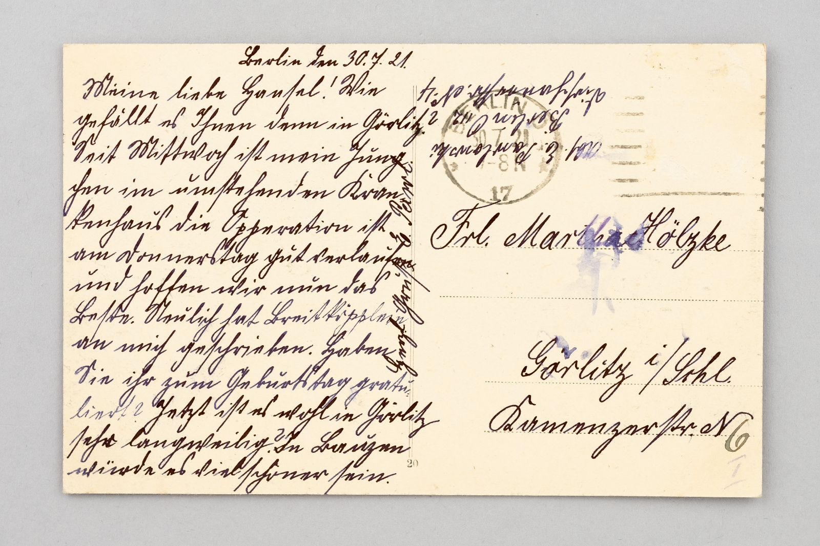 Ansichtskarte Berlin Virchow-Krankenhaus 19211