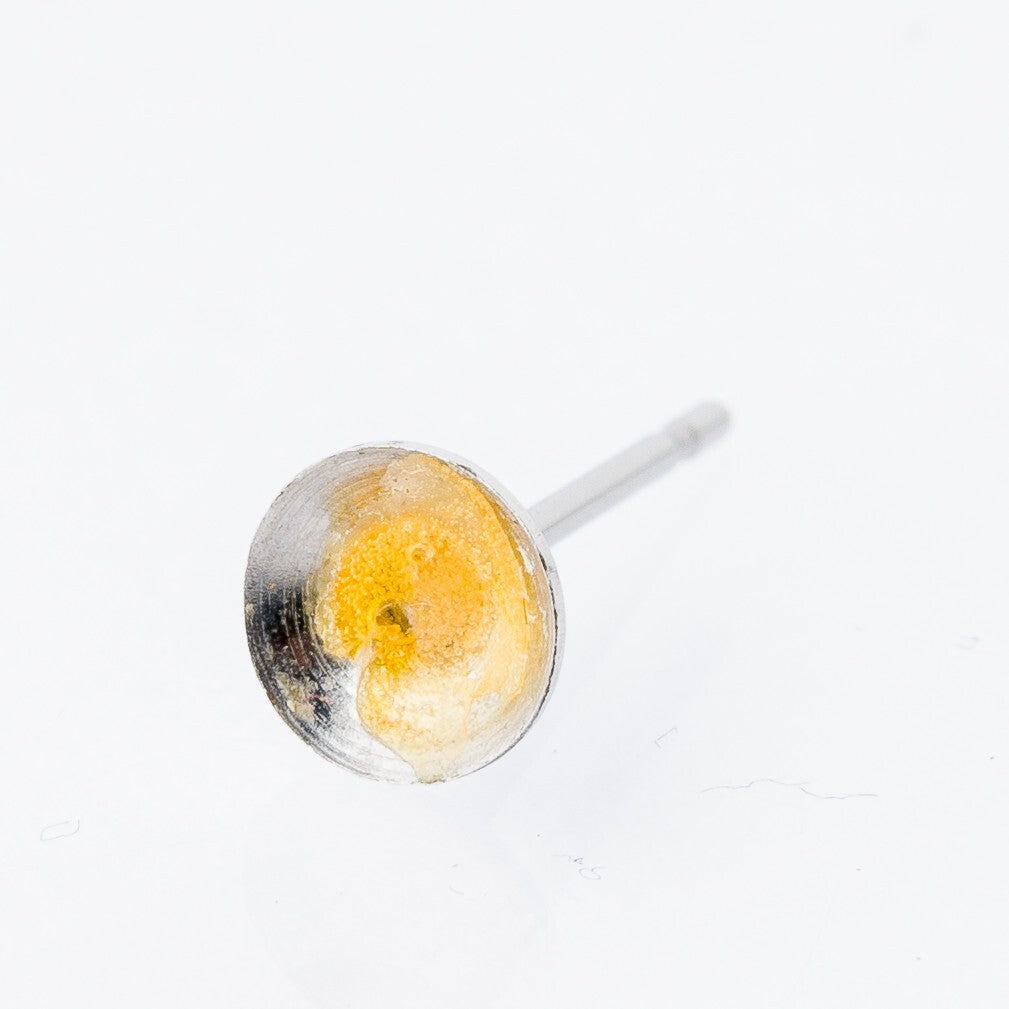 Einzelner Ohrring Ohrstecker Ohne Perle Silber 0,9 g3