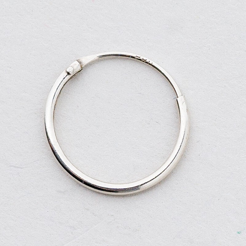 Einzelner Ohrring Creole Silber 0,27 g0