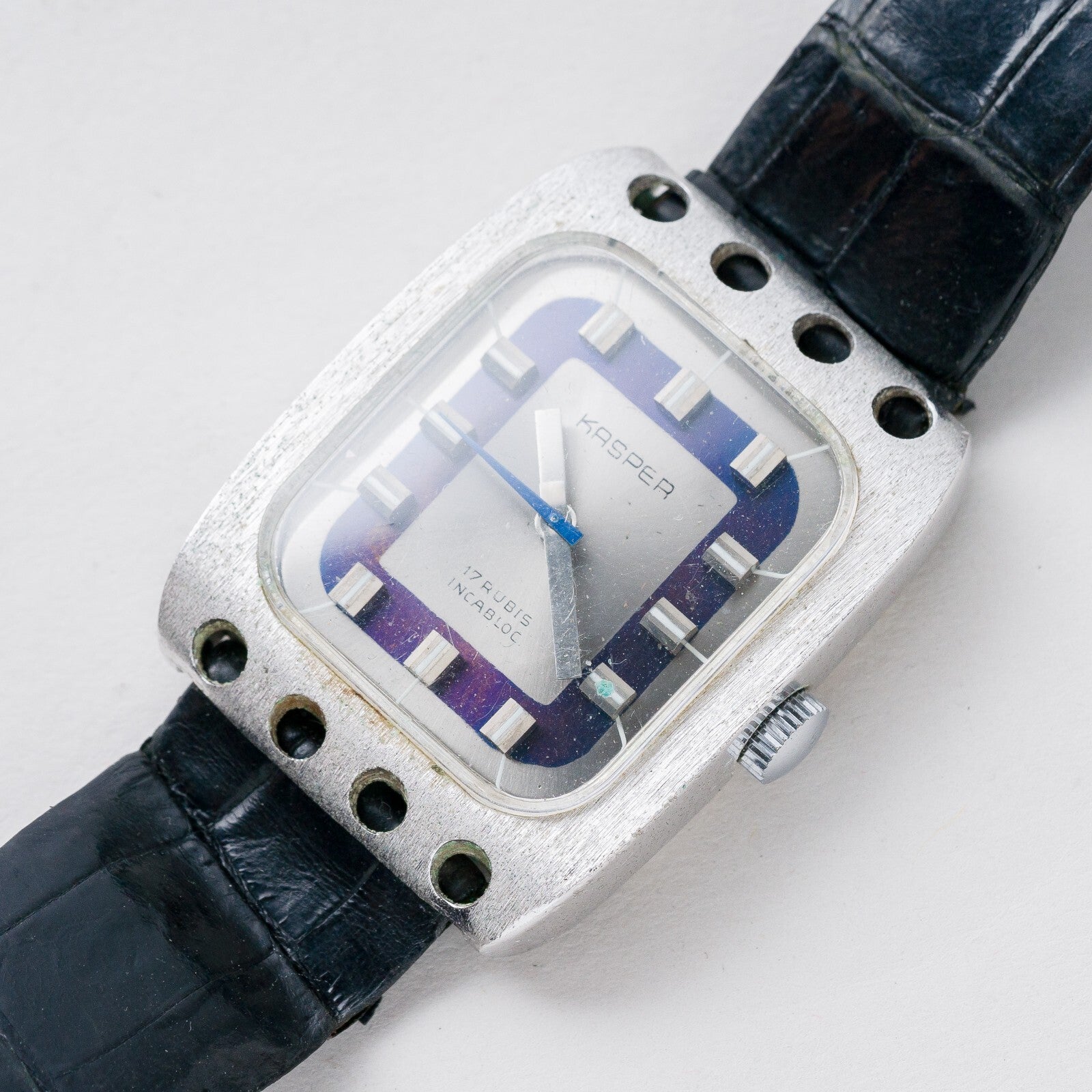 Kasper 835 Silber Armbanduhr 45,21 g0