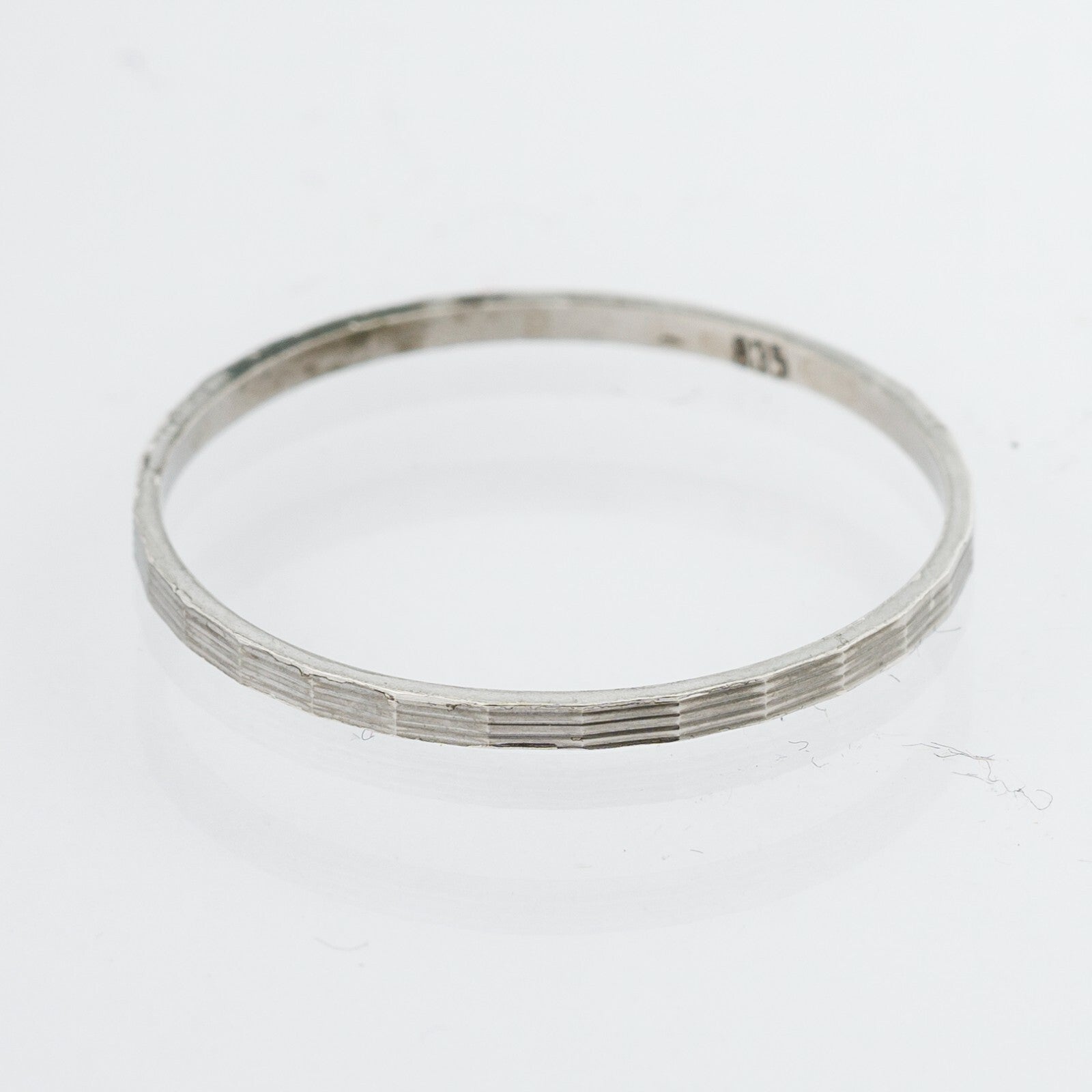 Silberring  835er Silber 0,47 g Größe 56 (17,8 mm Ø)0