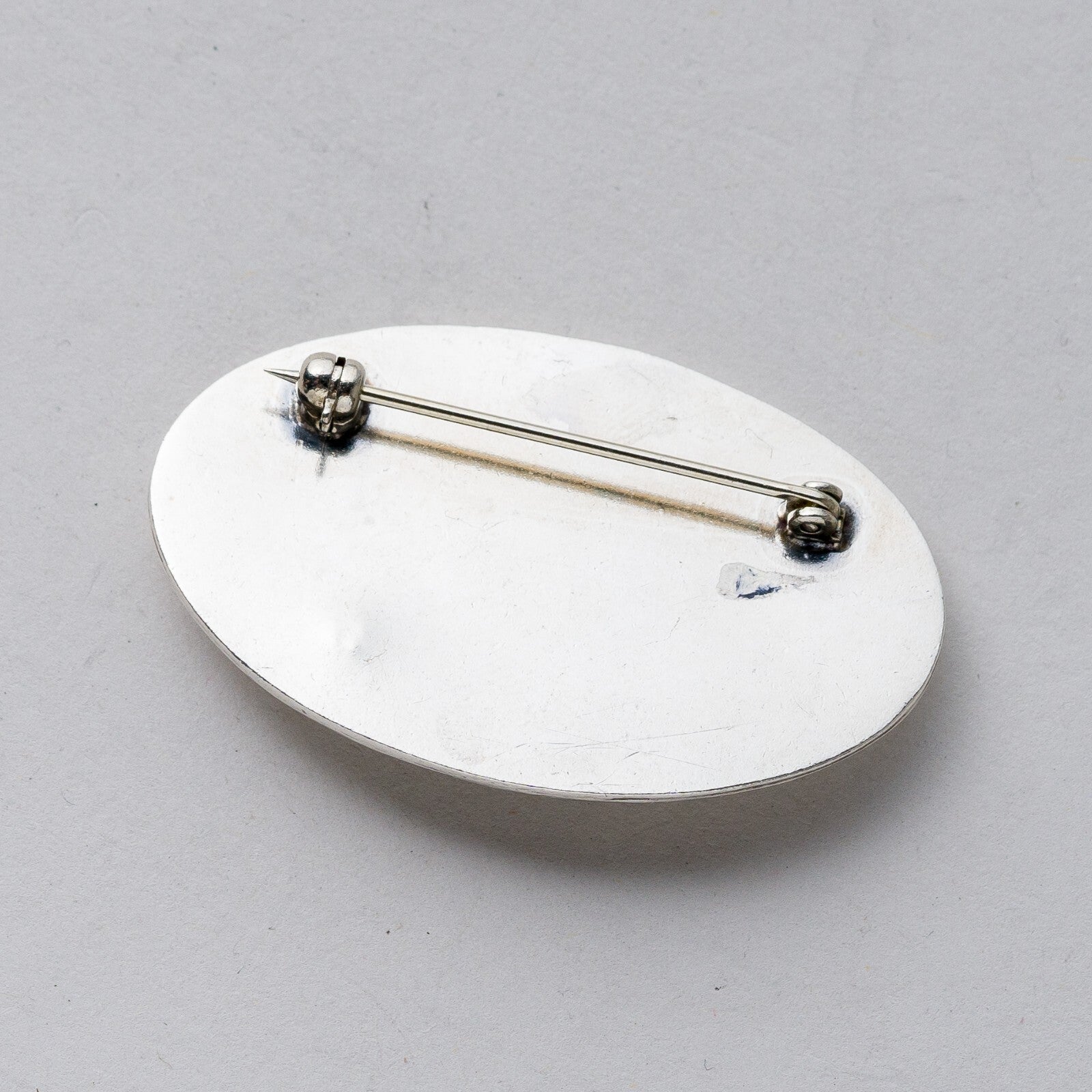 Brosche Silber Türkis 4,3 cm 8,62 g5