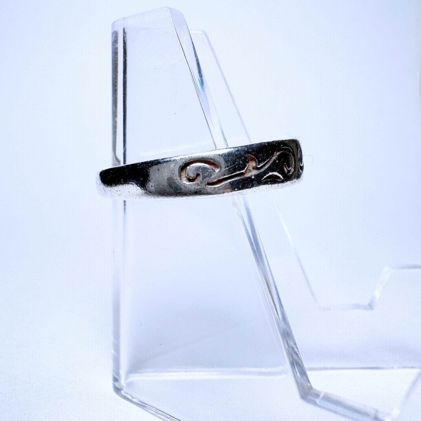 Ring 925er Silber Größe 53 mit orientalischem Muster 2,22g4