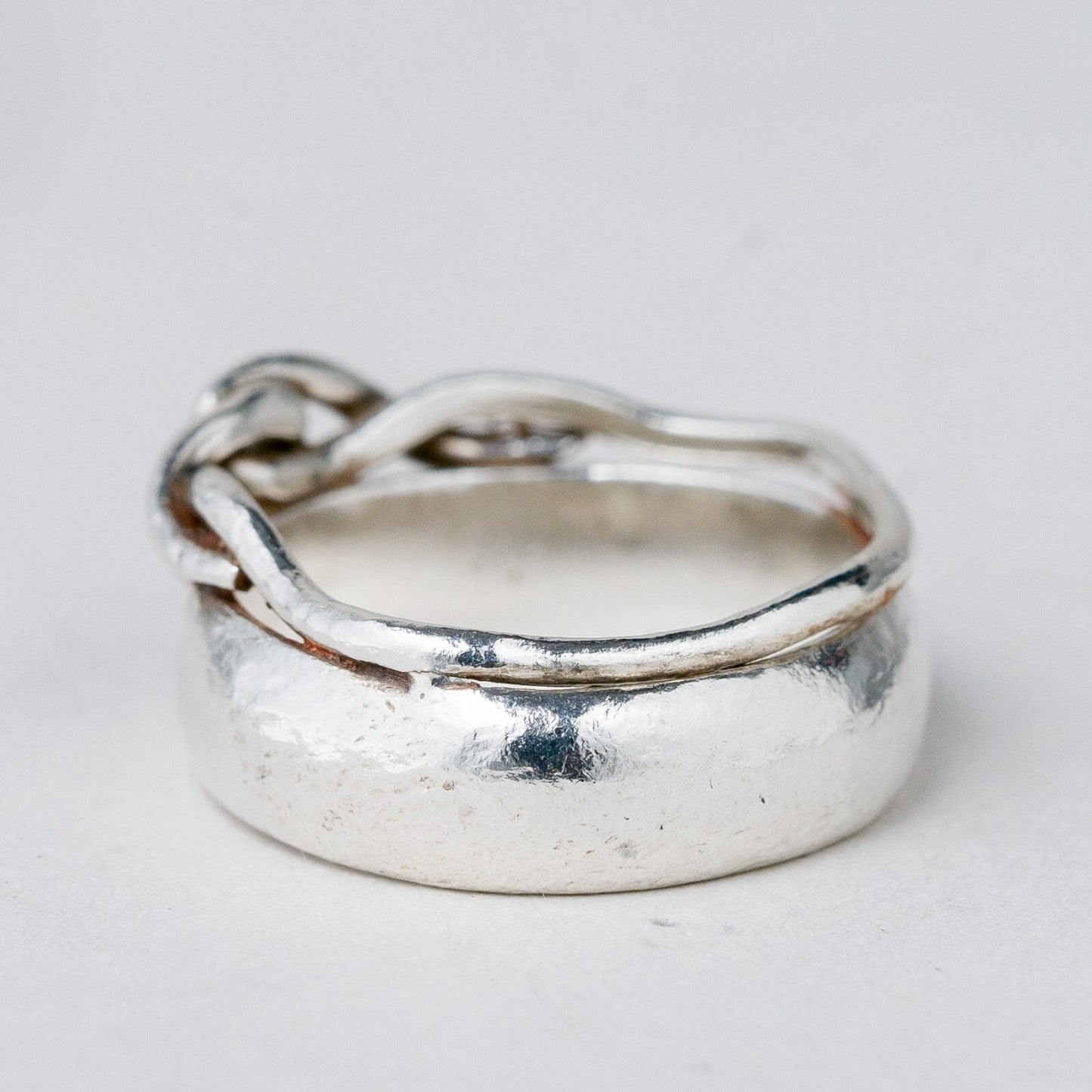 Silber Ring 925 Größe 53 (16,8 mm Ø) 5,48 g2