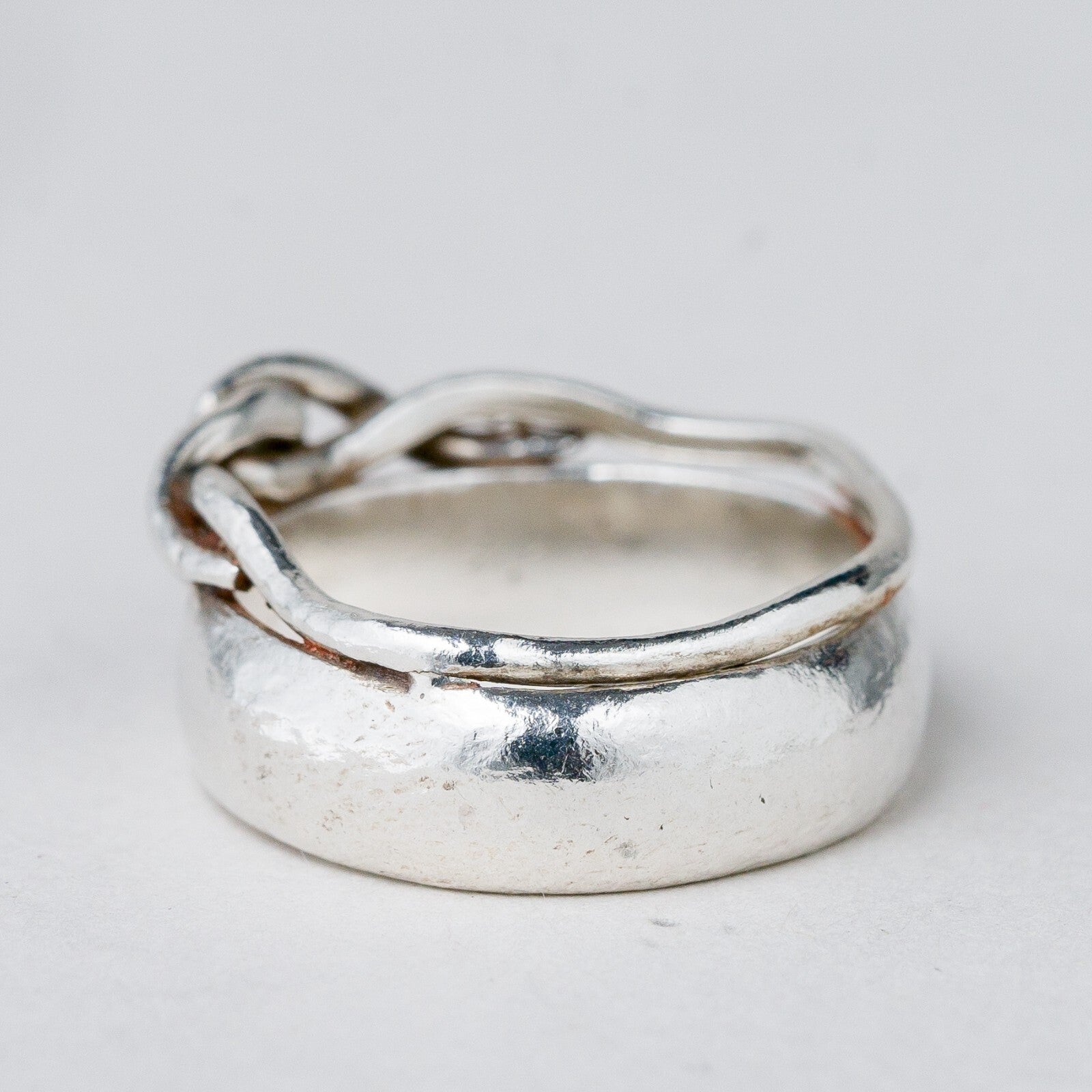 Silber Ring 925 Größe 53 (16,8 mm Ø) 5,48 g2
