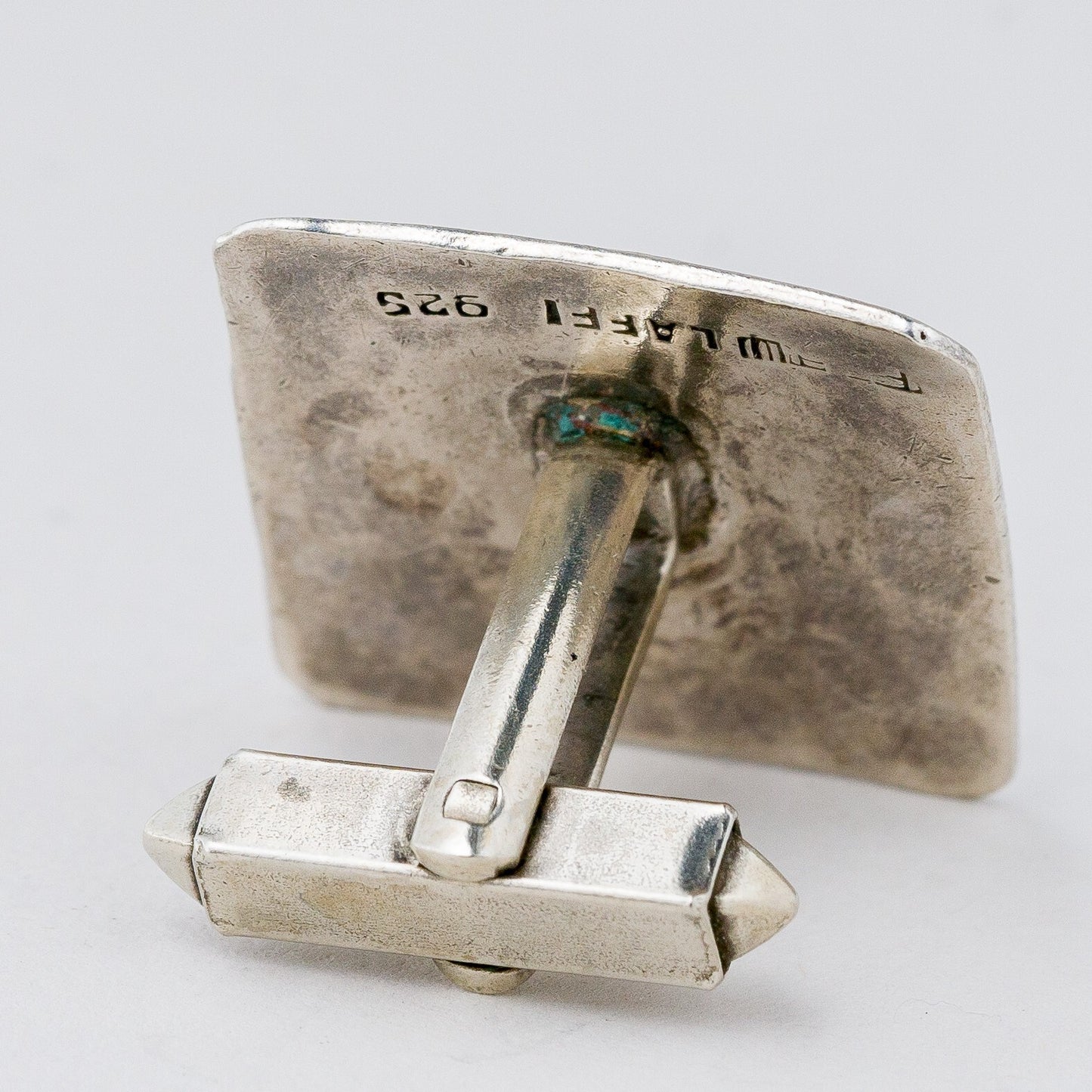 Silber Manschettenknöpfe 925 Vogel Peru 15,39 g3
