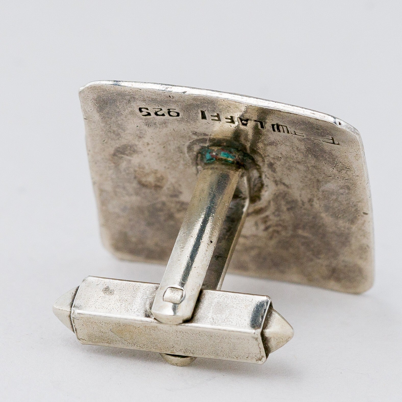 Silber Manschettenknöpfe 925 Vogel Peru 15,39 g3
