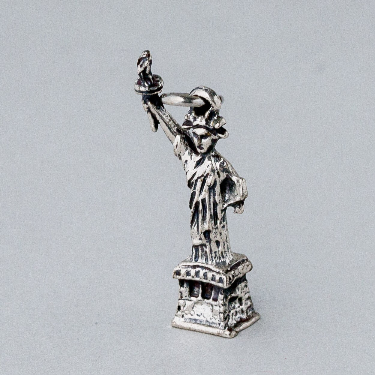 Silber Anhänger Kettenanhänger 925 Freiheitsstatue 2,24 g8
