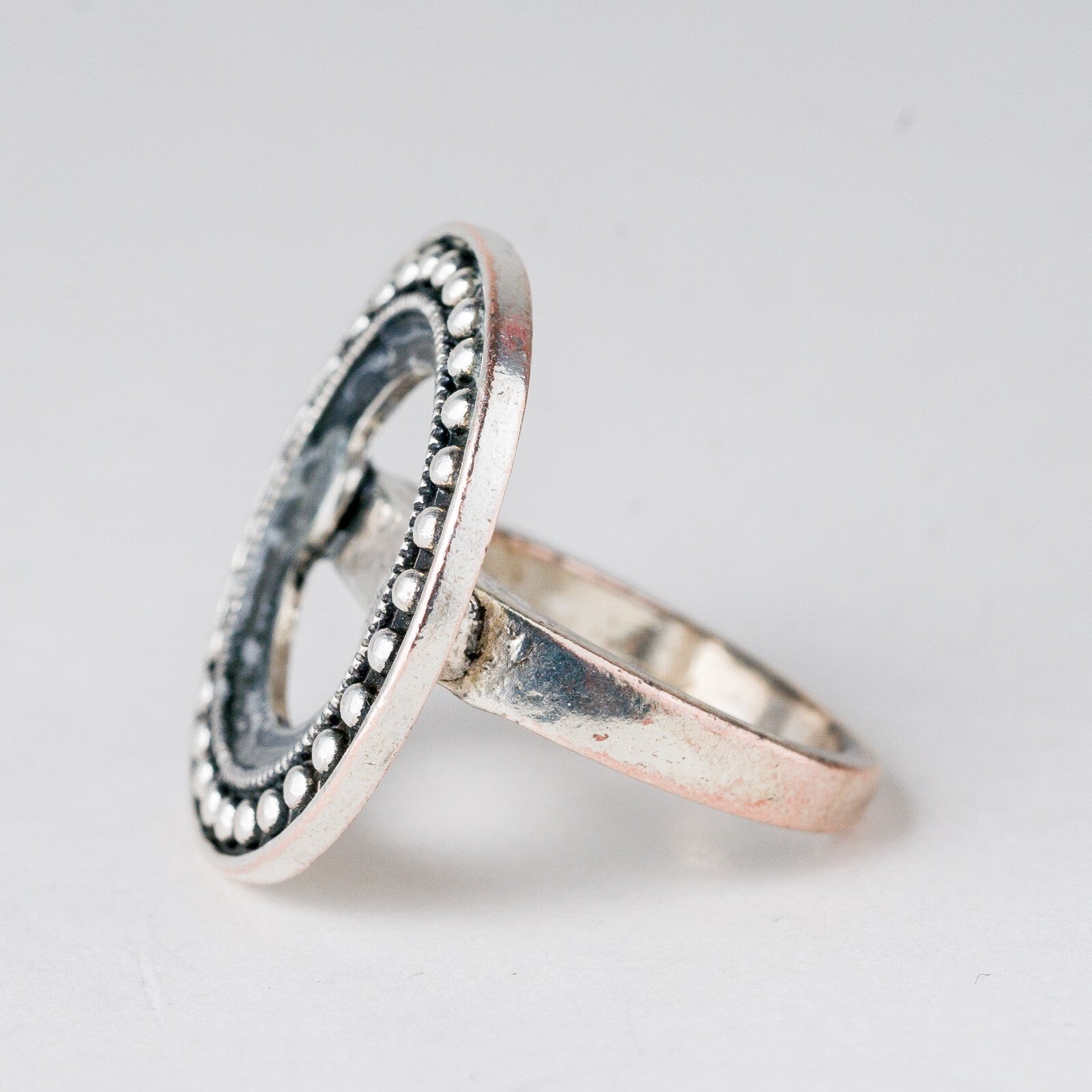Ring versilbert Größe 56 (17,8 mm Ø) 6,96 g1