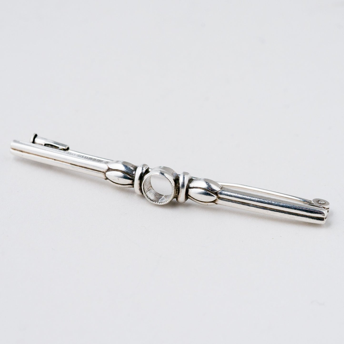 Silber Brosche 835 Ohne Stein 4,45 g0
