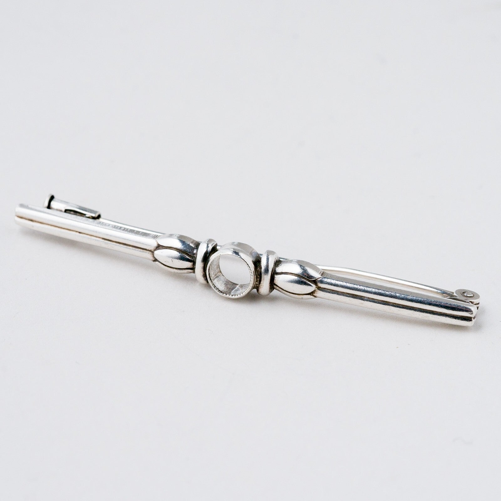 Silber Brosche 835 Ohne Stein 4,45 g0