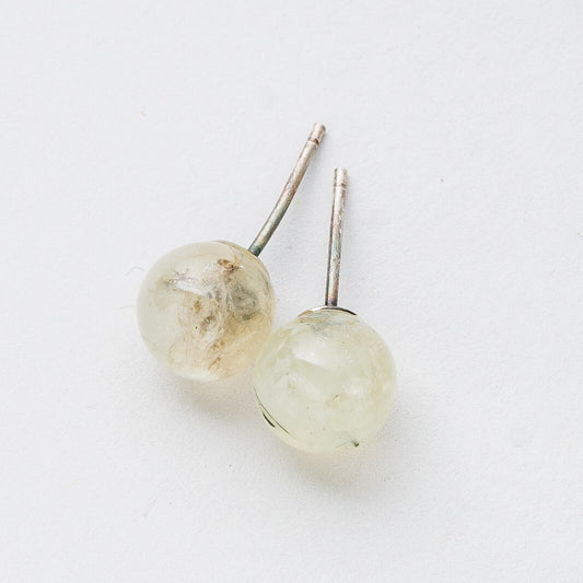 Silber Ohrringe Ohrstecker 925 Weiße Steine 1,79 g0