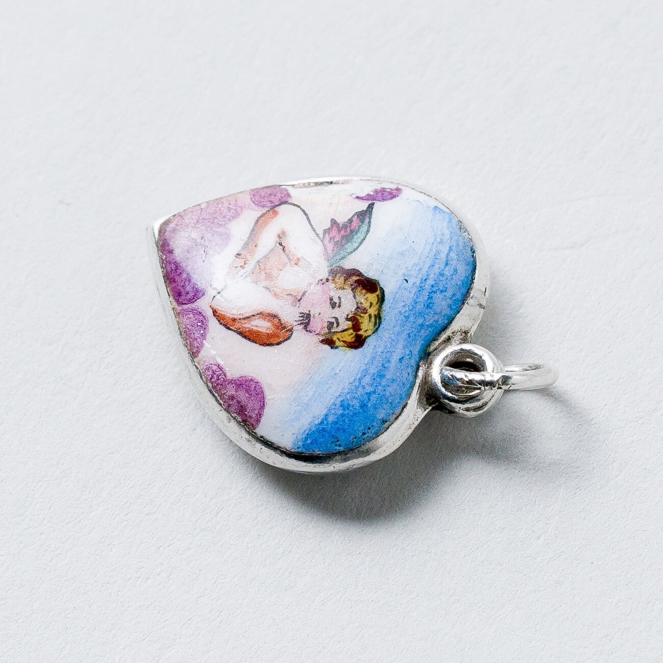 Anhänger Silber Putto 1,9 cm 1,44 g1
