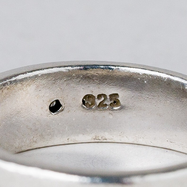 Silber Ring 925 Größe 54 (17,2 mm Ø) 4,89 g7