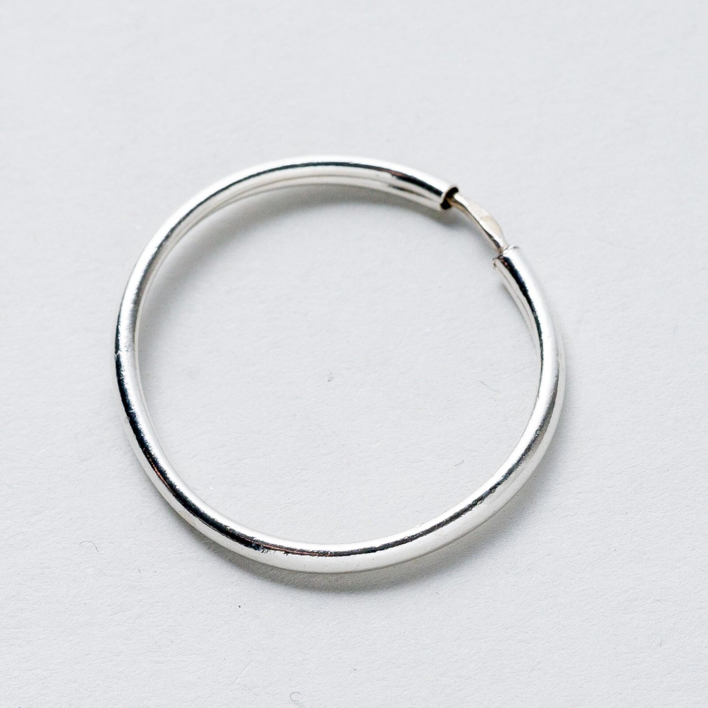 Einzelner Ohrring Creole Silber 925 0,68 g3