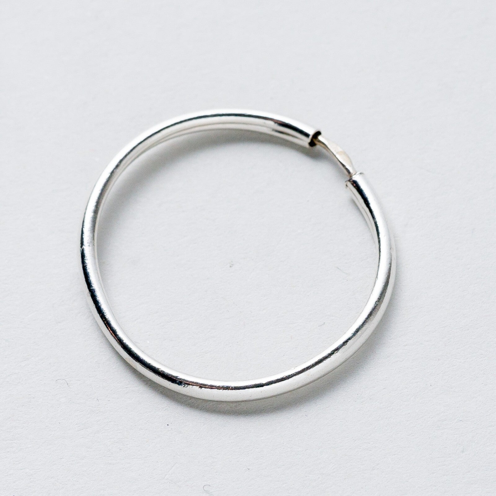 Einzelner Ohrring Creole Silber 925 0,68 g3