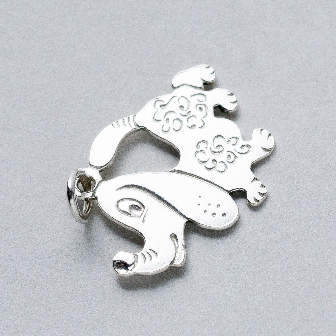 Anhänger 830 Silber Hund 2 cm 0,9 g2