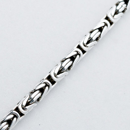 Silber Armband 22 cm 925 Königskette 14,01 g0