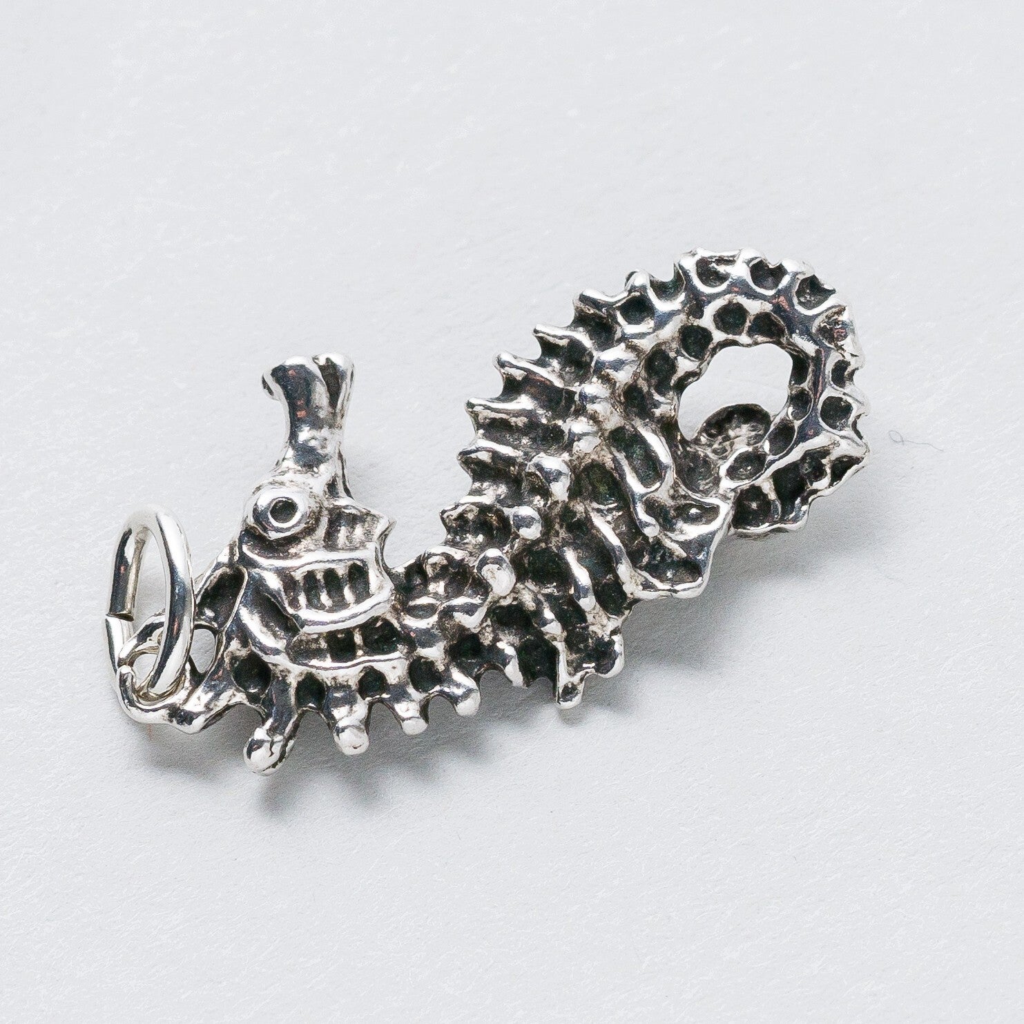 Anhänger 835 Silber Seepferdchen 3,1 cm 3,6 g2