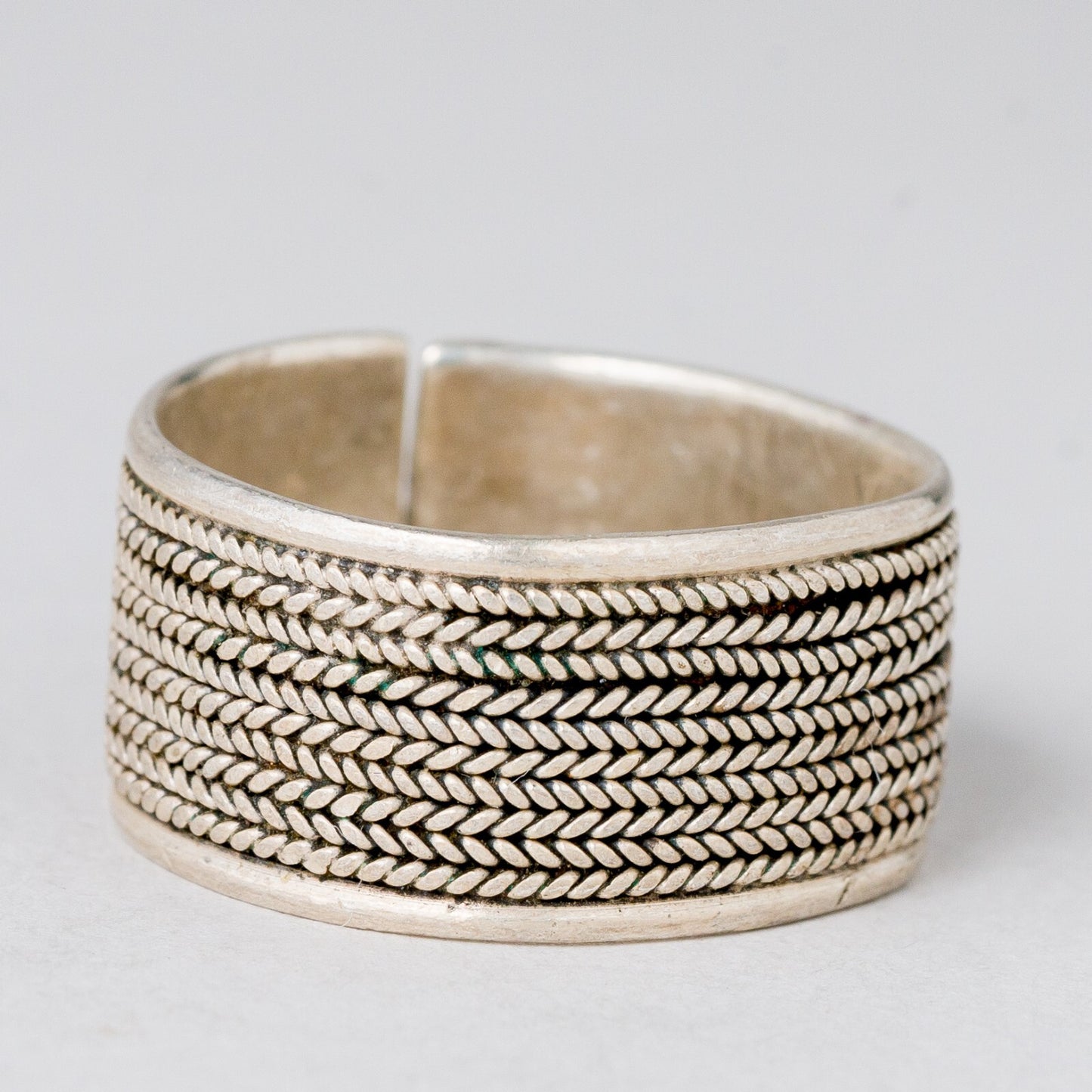 Ring 7,26 g 925er Silber Größe flexibel ca. 661