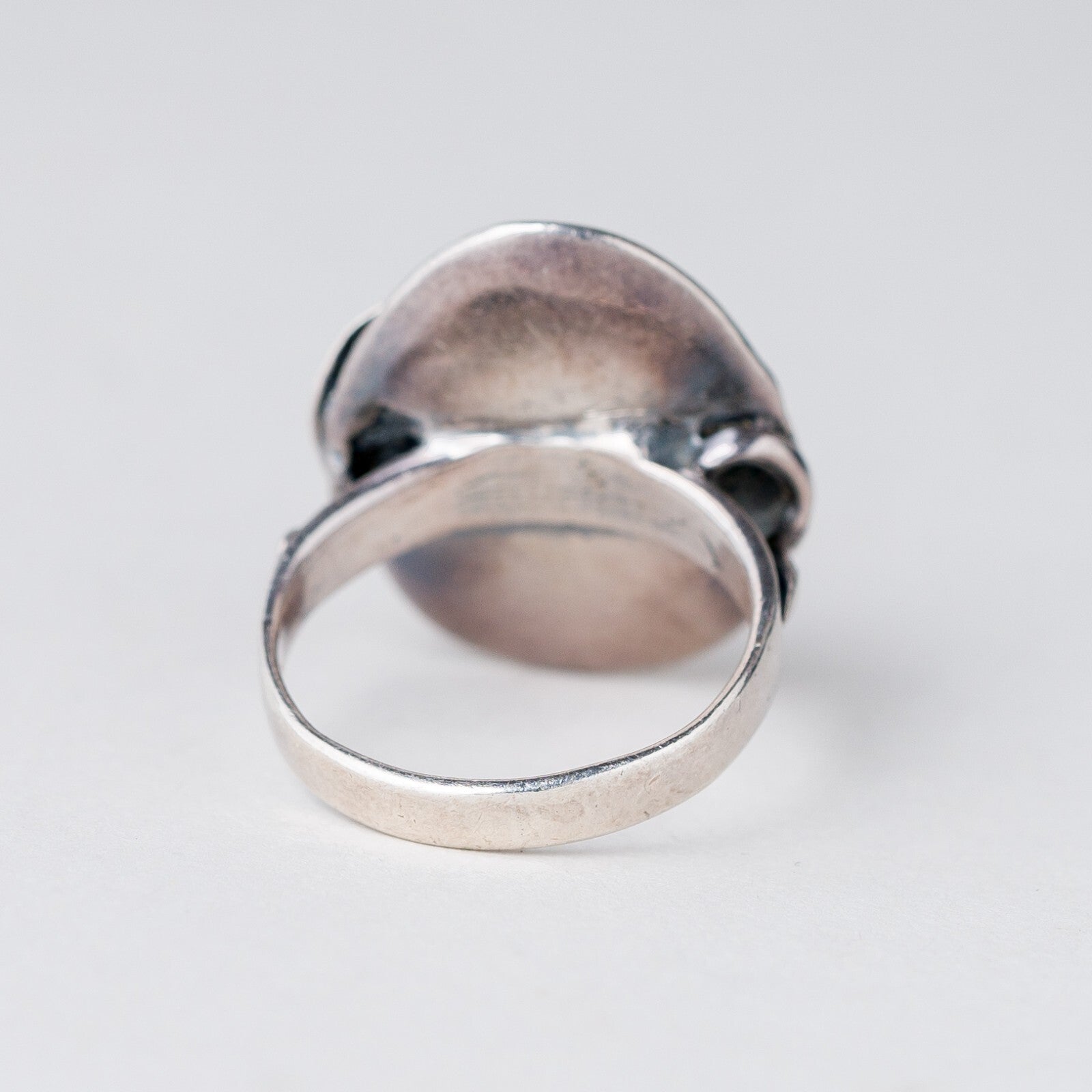 Ring Bernstein 7,37 g 925er Silber Größe 53 (16,8 mm Ø)3