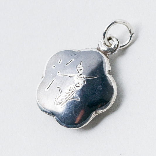 Anhänger Silber Siam Tempeltänzerin 2 cm 1,22 g0