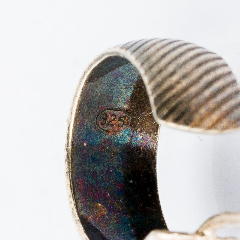 Einzelner Ohrring Ohrstecker 925er Silber 0,76 g4