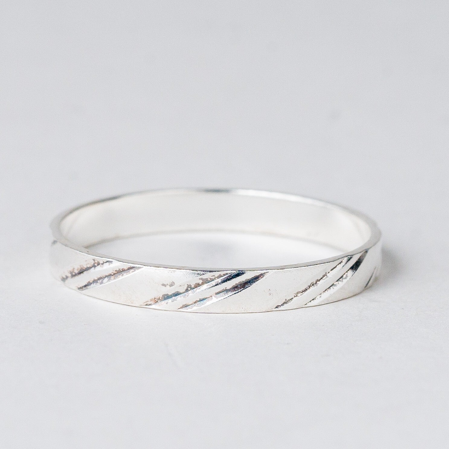 Silber Ring 925 Größe 66 (21,0 mm Ø) 1,58 g4
