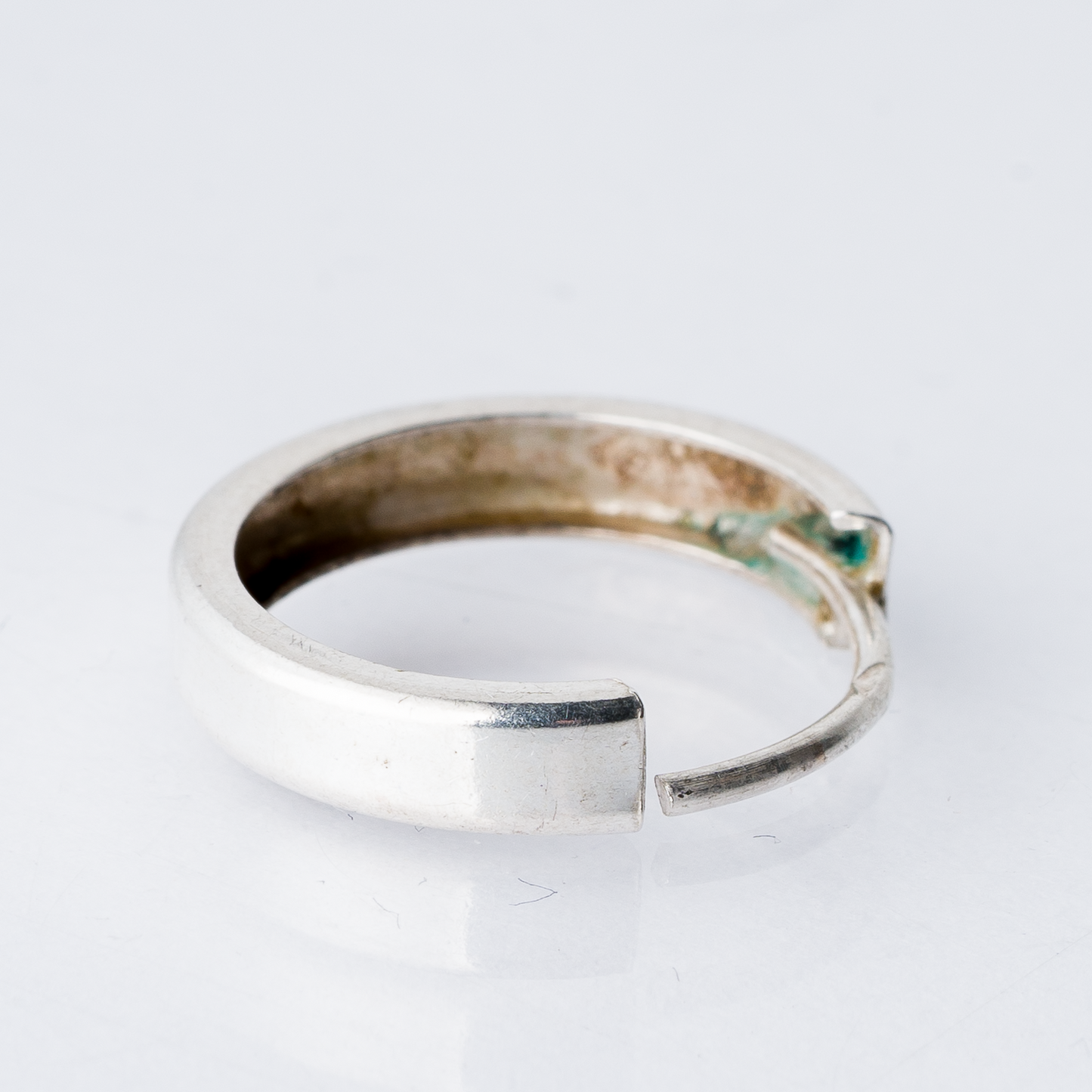 Einzelner Ohrring Creole Silber 0,69 g1