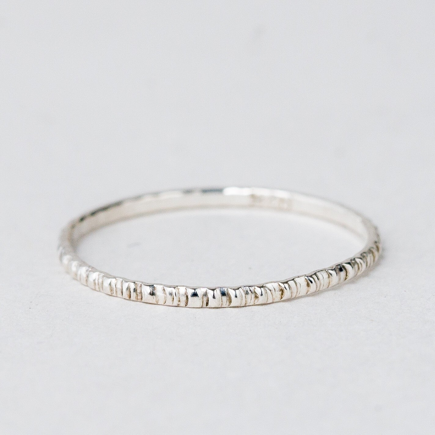Silber Ring 925 Größe 50 (15,9 mm Ø) 0,36 g0