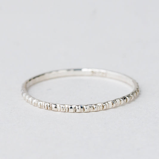 Silber Ring 925 Größe 50 (15,9 mm Ø) 0,36 g0