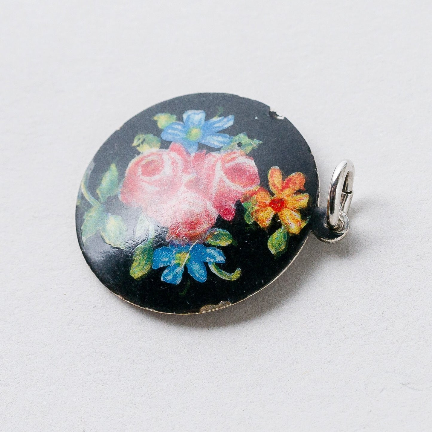 Anhänger 835 Silber Rosen 2,2 cm 2,22 g1