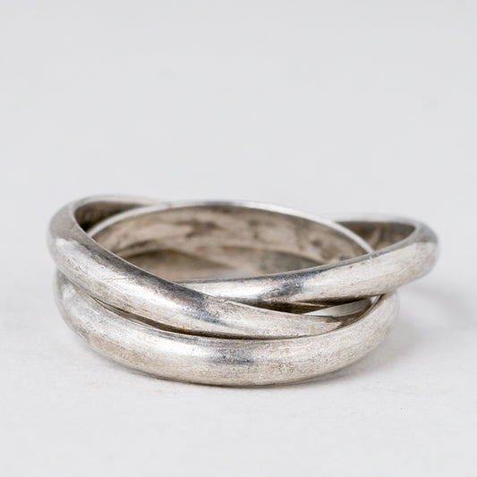 3 x Ring s.Oliver 6,16 g 925er Silber Größe 49 (15,6 mm Ø)0