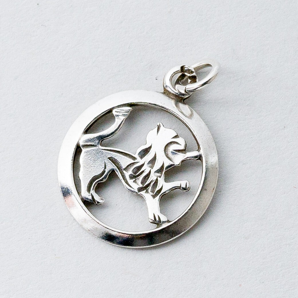 Silber Anhänger Kettenanhänger Löwe 0,82 g0