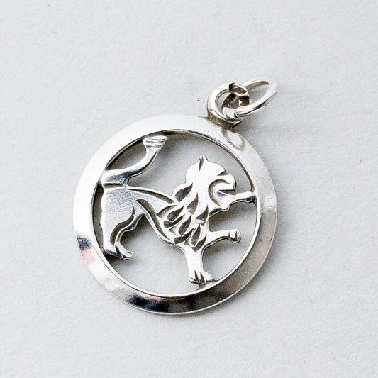 Silber Anhänger Kettenanhänger Löwe 0,82 g0