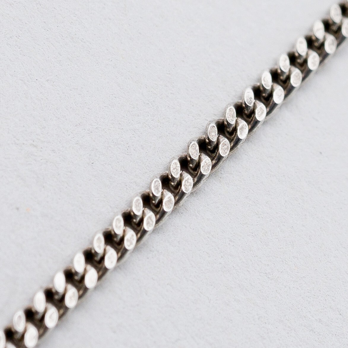 Halskette Panzerkette Silber 2 mm 50 cm 5,35 g4