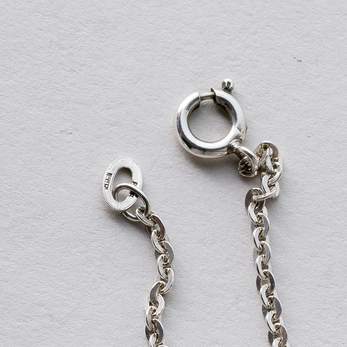 Silber Halskette 835 Ankerkette 60 cm 4,79 g2