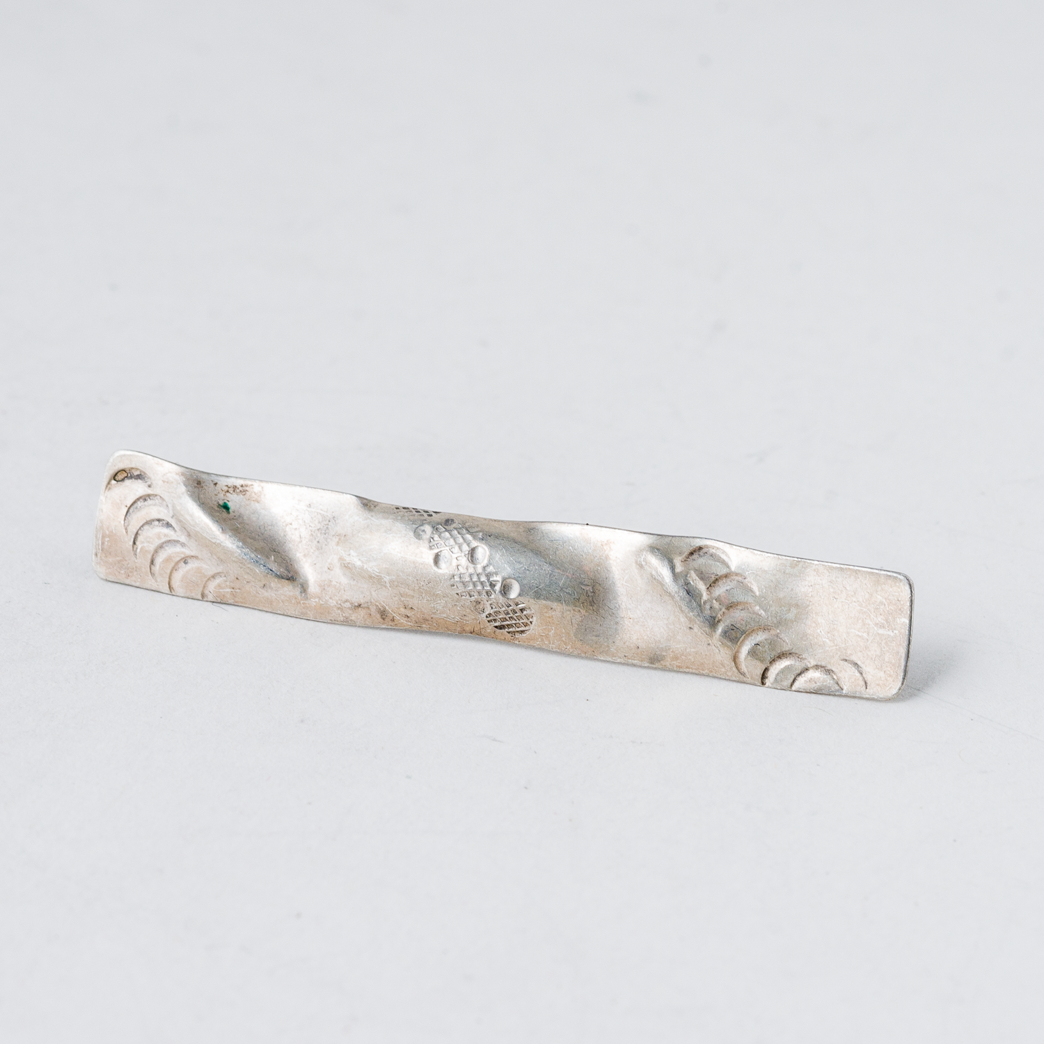 Brosche 800er Silber 2,4 g 5 cm0
