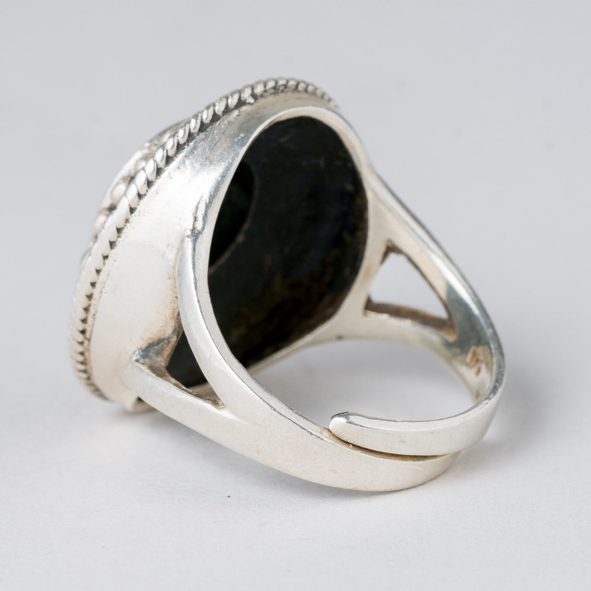 Silber Ring 925 Türkis Größe flexibel ca. 55 9,01 g5
