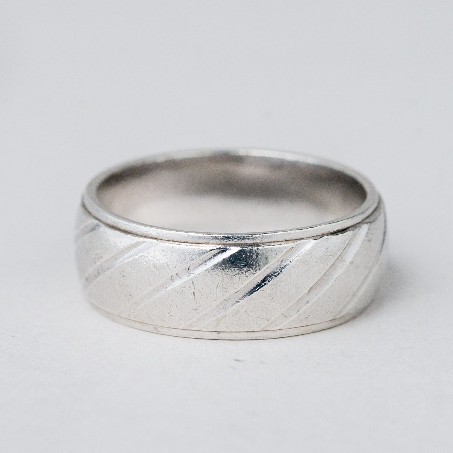 Silber Ring 925 Größe 61 (19,4 mm Ø) 7,83 g4