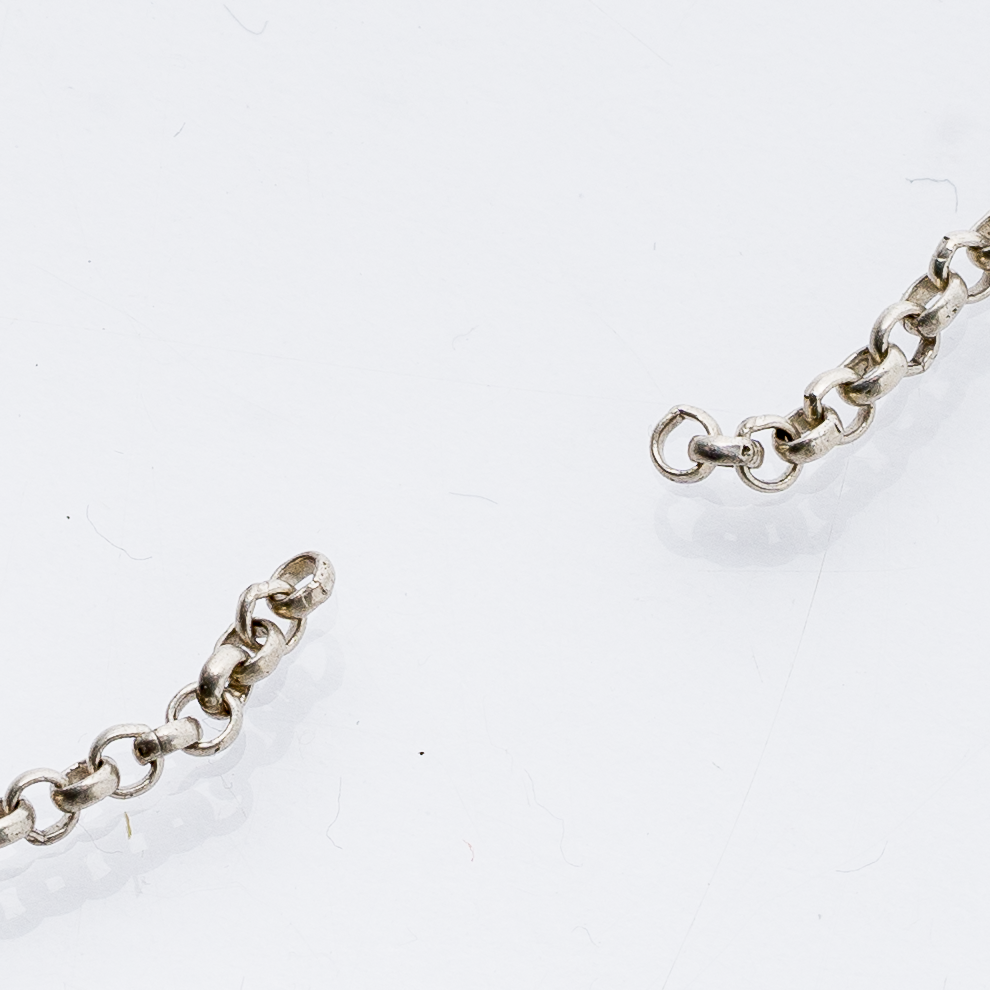 Halskette Ankerkette 52 cm 835er Silber 4,7 g1