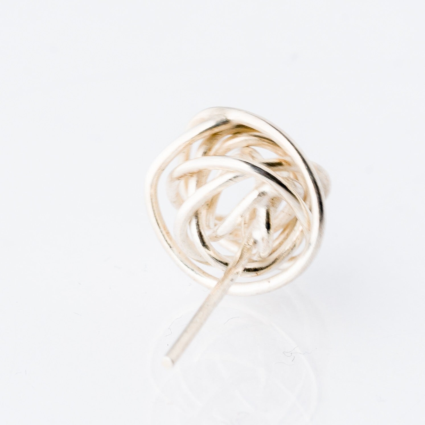 Einzelner Ohrring Ohrstecker 925er Silber 0,8 g0