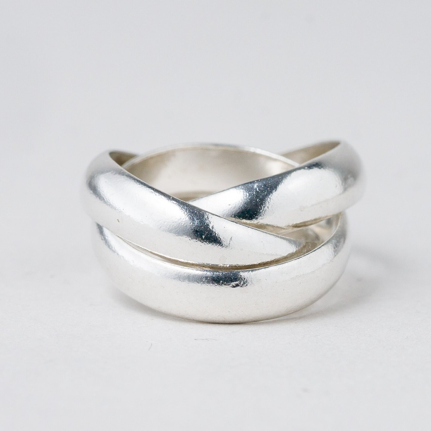 3 x Ring Silber 925 Trinity Größe 47 (15,0 mm Ø) 9,11 g1
