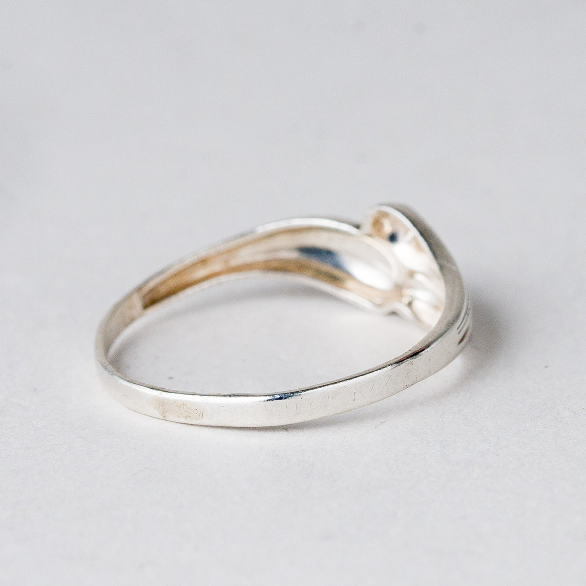 Silber Ring 925 Ohne Stein Größe 57 (18,1 mm Ø) 1,01 g3